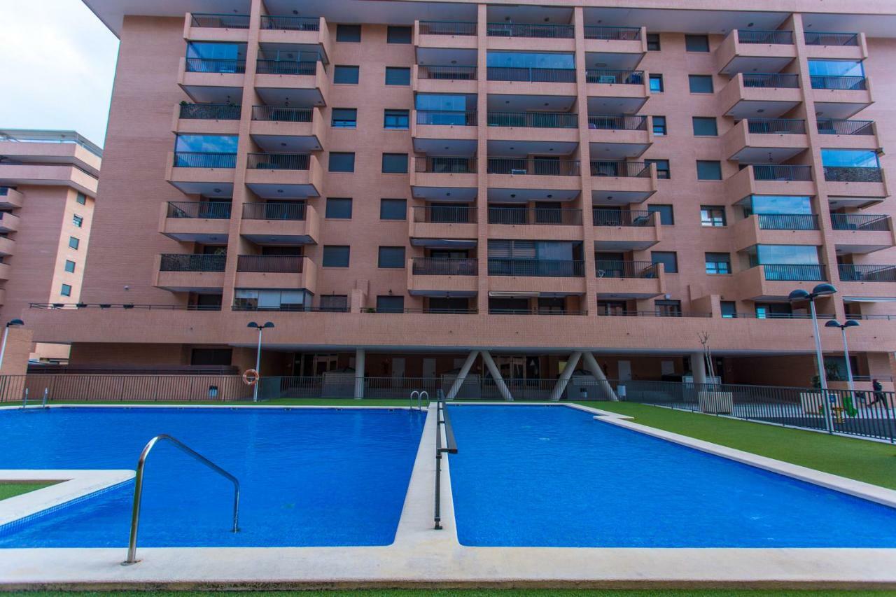 Apartment On The Beach,Pool,Wifi,Garage,발렌시아 외부 사진